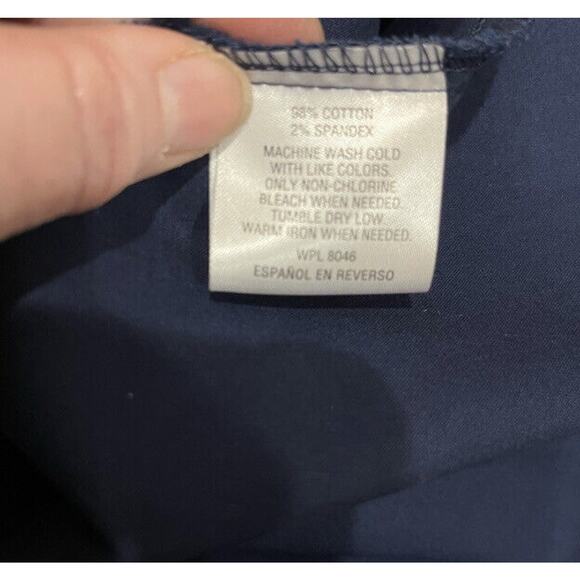 Maison Jules Womens Waist Bow Detail Fit Flare Dress Blue Office Sz 8 Sleeveless - Picture 6 of 14